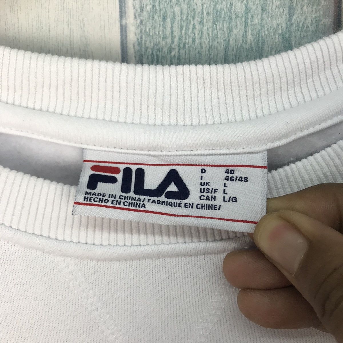 Fila Vintage 90s Fila Sweatshirt Size US L / EU 52-54 / 3 - 5 Thumbnail