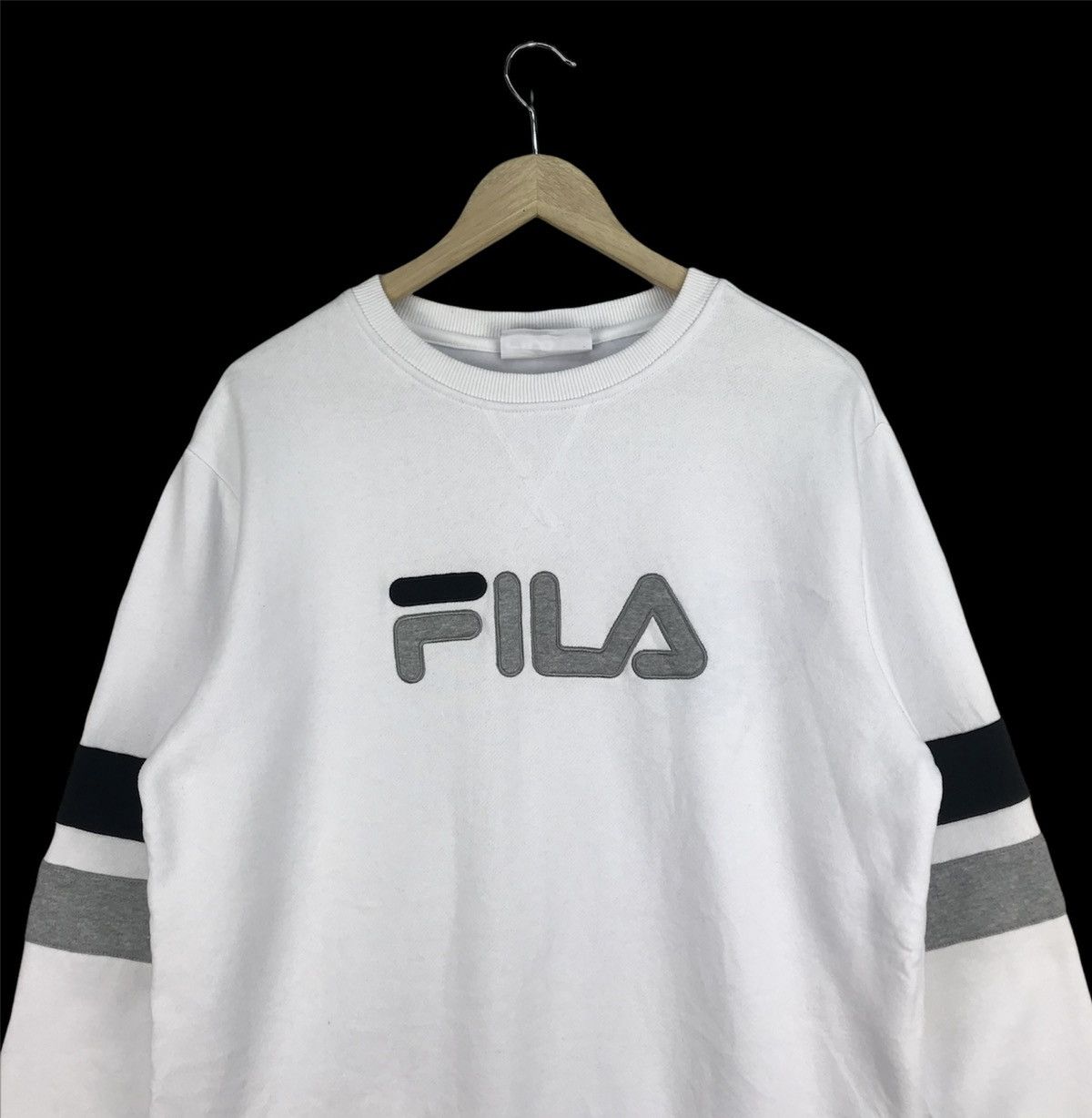 Fila Vintage 90s Fila Sweatshirt Size US L / EU 52-54 / 3 - 2 Thumbnail