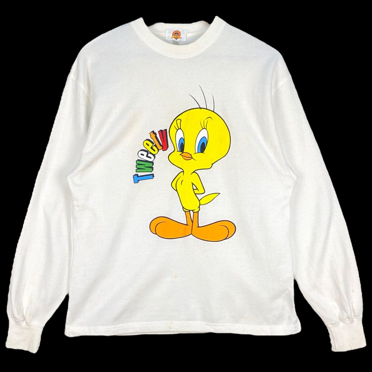 Cartoon Network Vintage Looney Tunes Tweety Sweatshirt Size US L / EU 52-54 / 3 - 1 Thumbnail