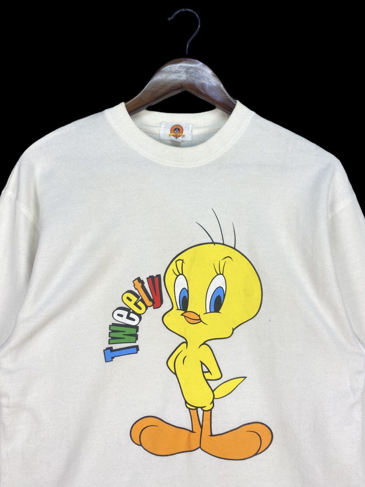 Cartoon Network Vintage Looney Tunes Tweety Sweatshirt Size US L / EU 52-54 / 3 - 2 Thumbnail