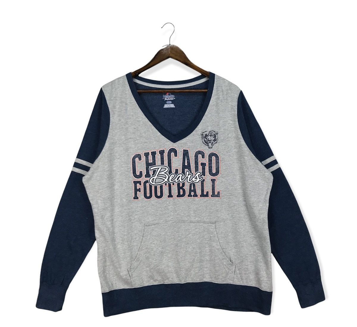 NFL Vintage Chicago Bear Football Sweatshirt Size US XXL / EU 58 / 5 - 1 Thumbnail