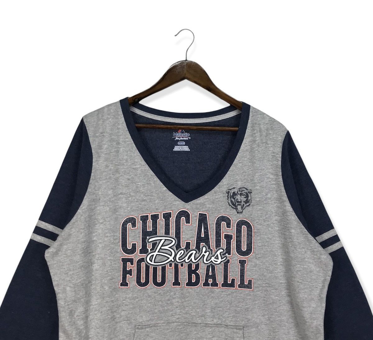 NFL Vintage Chicago Bear Football Sweatshirt Size US XXL / EU 58 / 5 - 2 Thumbnail