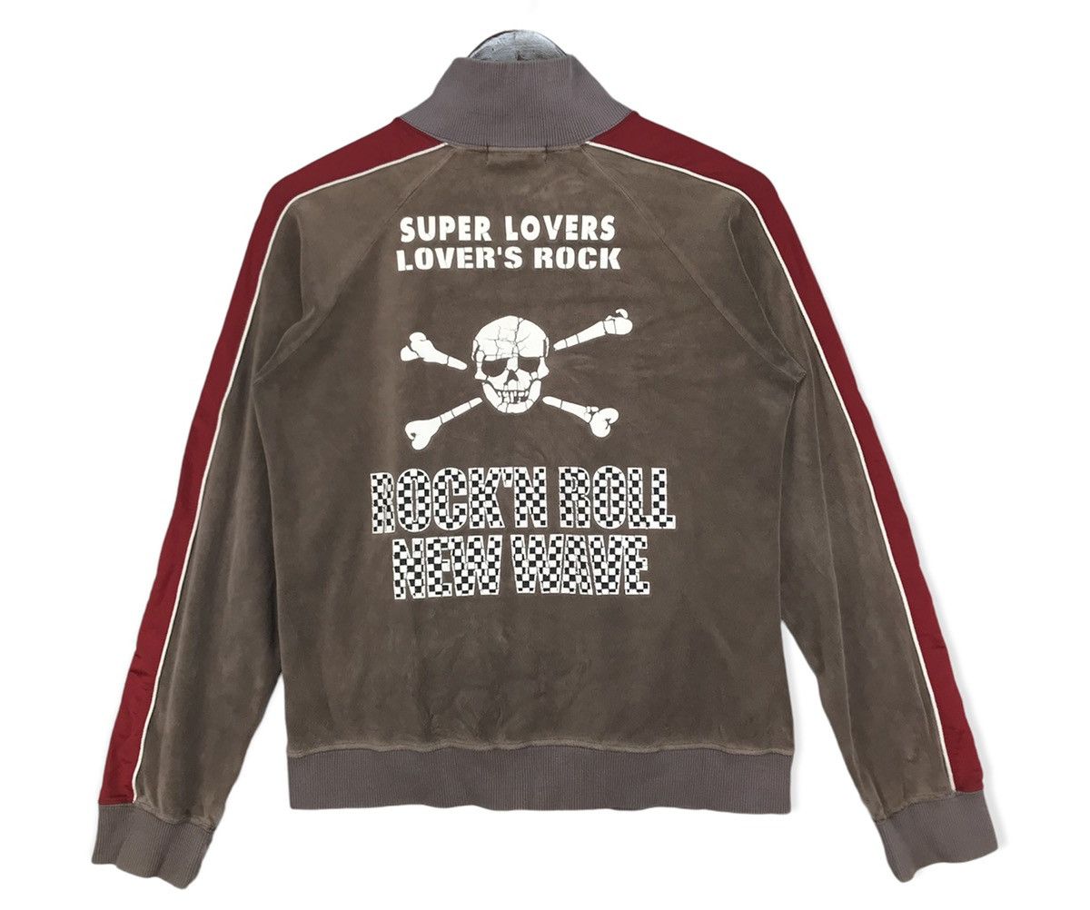 Japanese Brand Super Lover Rock N Roll New Wave Sweater Size US S / EU 44-46 / 1 - 1 Thumbnail