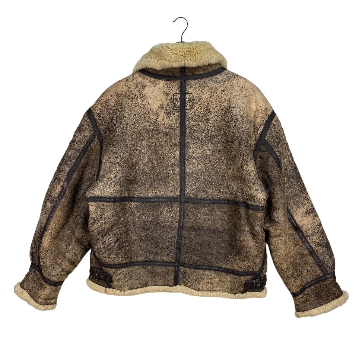 Vintage Vintage Us Army Air Force B 3 Sheepskin Jacket Size US L / EU 52-54 / 3 - 7 Thumbnail