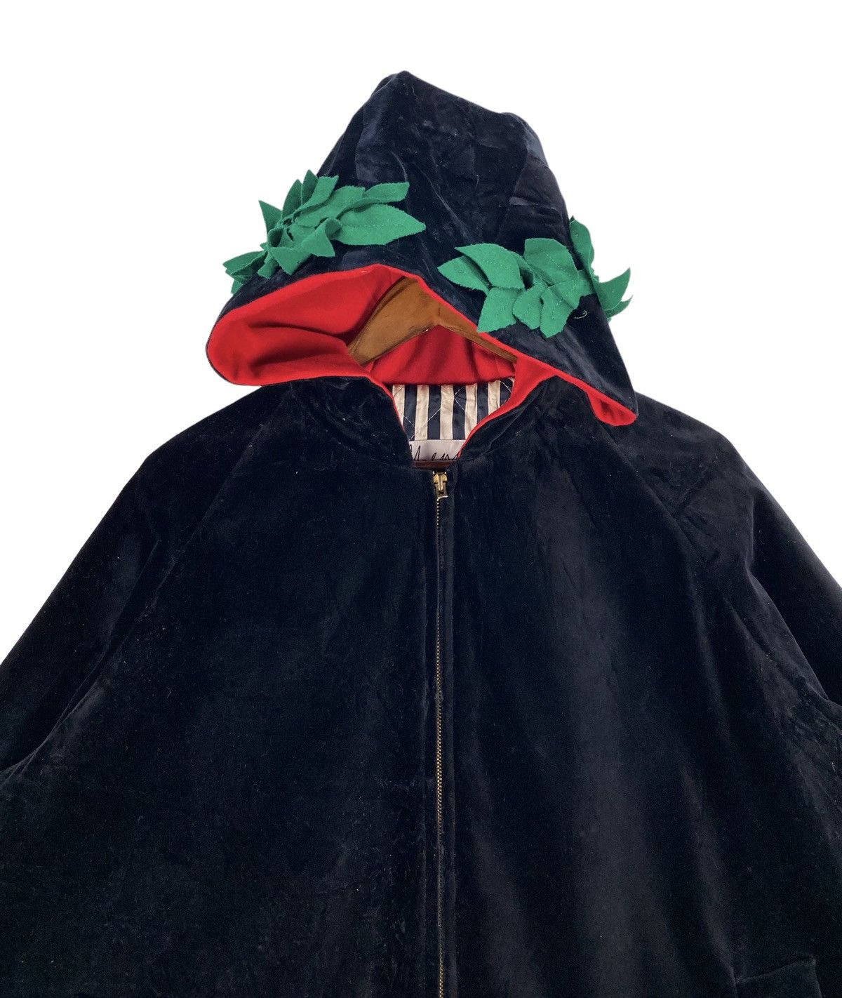 Moschino 🔥GRAIL ICONIC🔥Moschino Velvet Hooded Jacket Size XL / US 12-14 / IT 48-50 - 2 Thumbnail