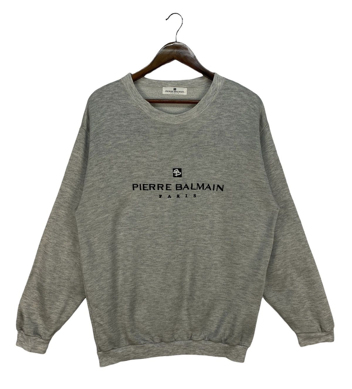 Pierre Balmain Pierre Balmain Paris Sweatshirt Size US L / EU 52-54 / 3 - 1 Thumbnail