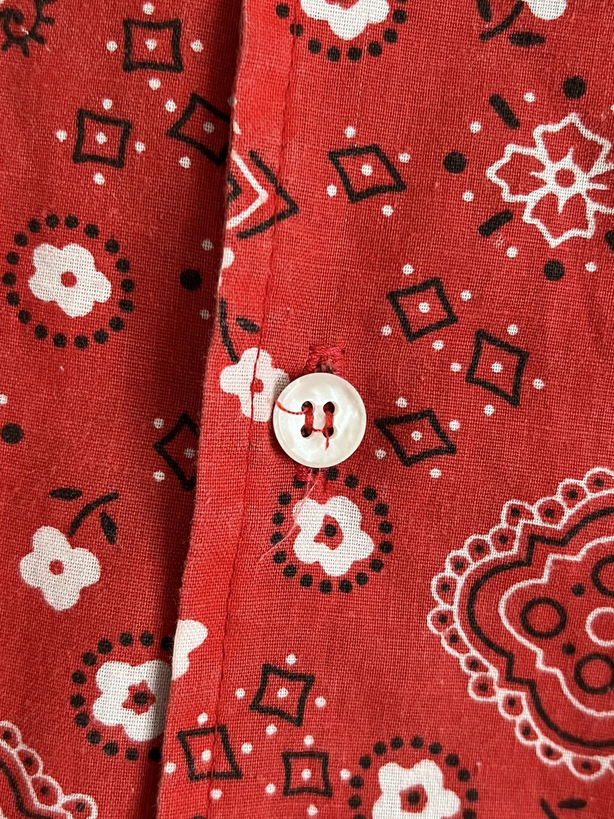 Rhude BANDANA Button Up Size US L / EU 52-54 / 3 - 7 Thumbnail