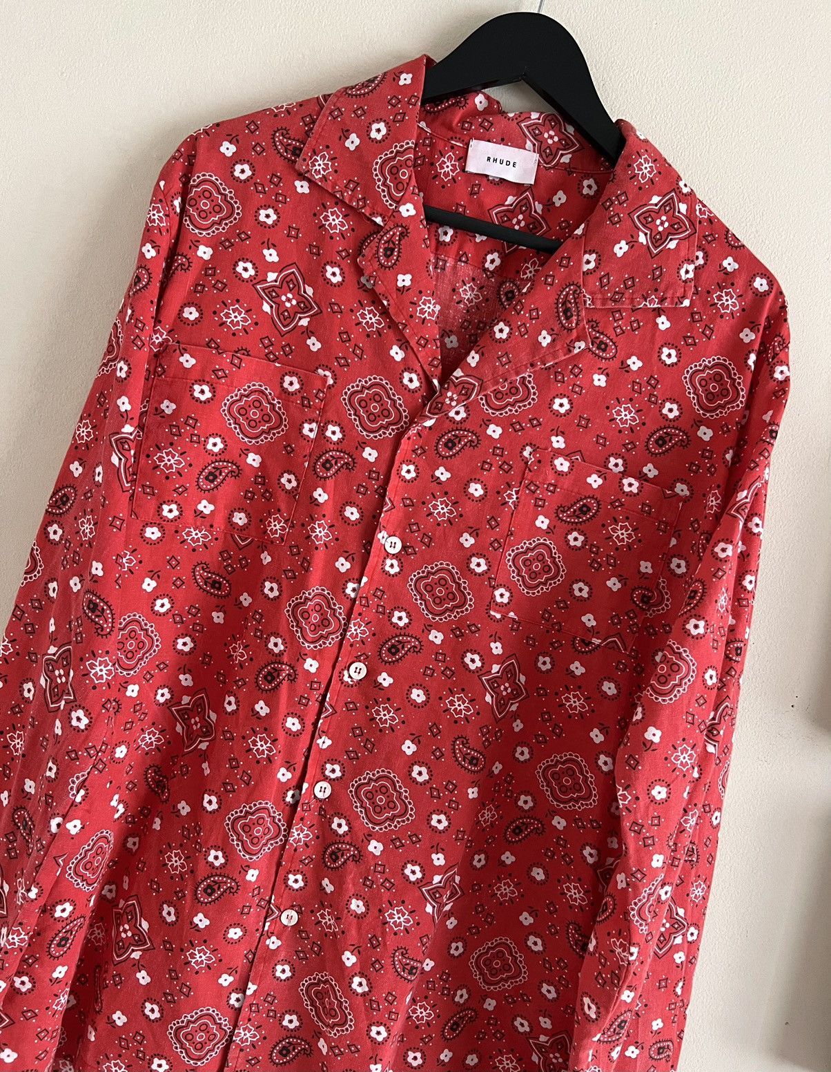 Rhude BANDANA Button Up Size US L / EU 52-54 / 3 - 2 Thumbnail