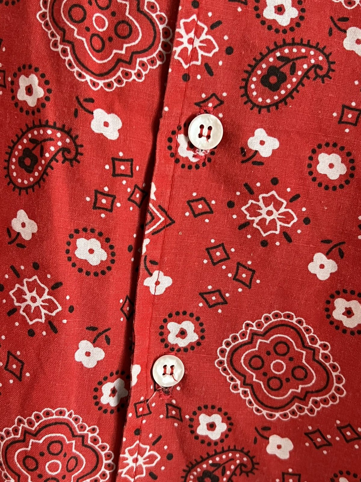 Rhude BANDANA Button Up Size US L / EU 52-54 / 3 - 8 Thumbnail