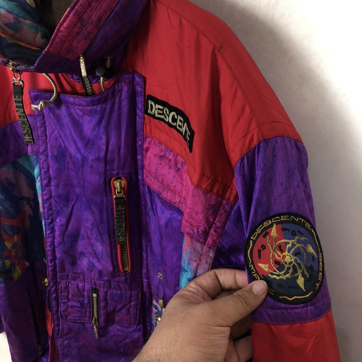 Descente SKI JACKET COLOURFUL RARE DESCENTE Size US M / EU 48-50 / 2 - 5 Thumbnail