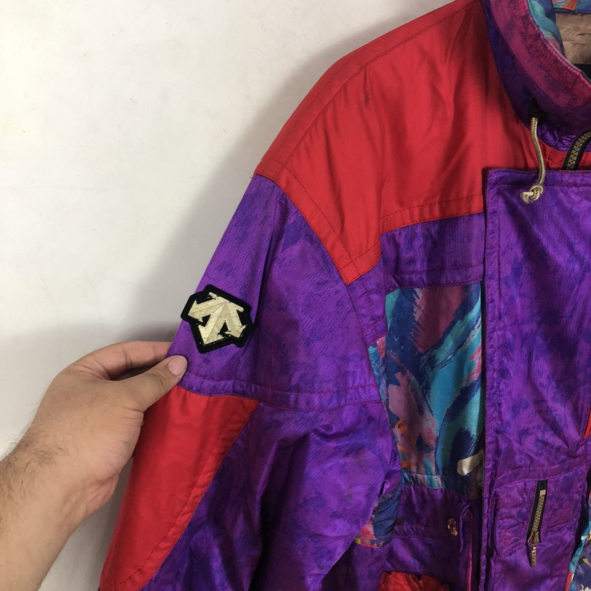 Descente SKI JACKET COLOURFUL RARE DESCENTE Size US M / EU 48-50 / 2 - 6 Thumbnail