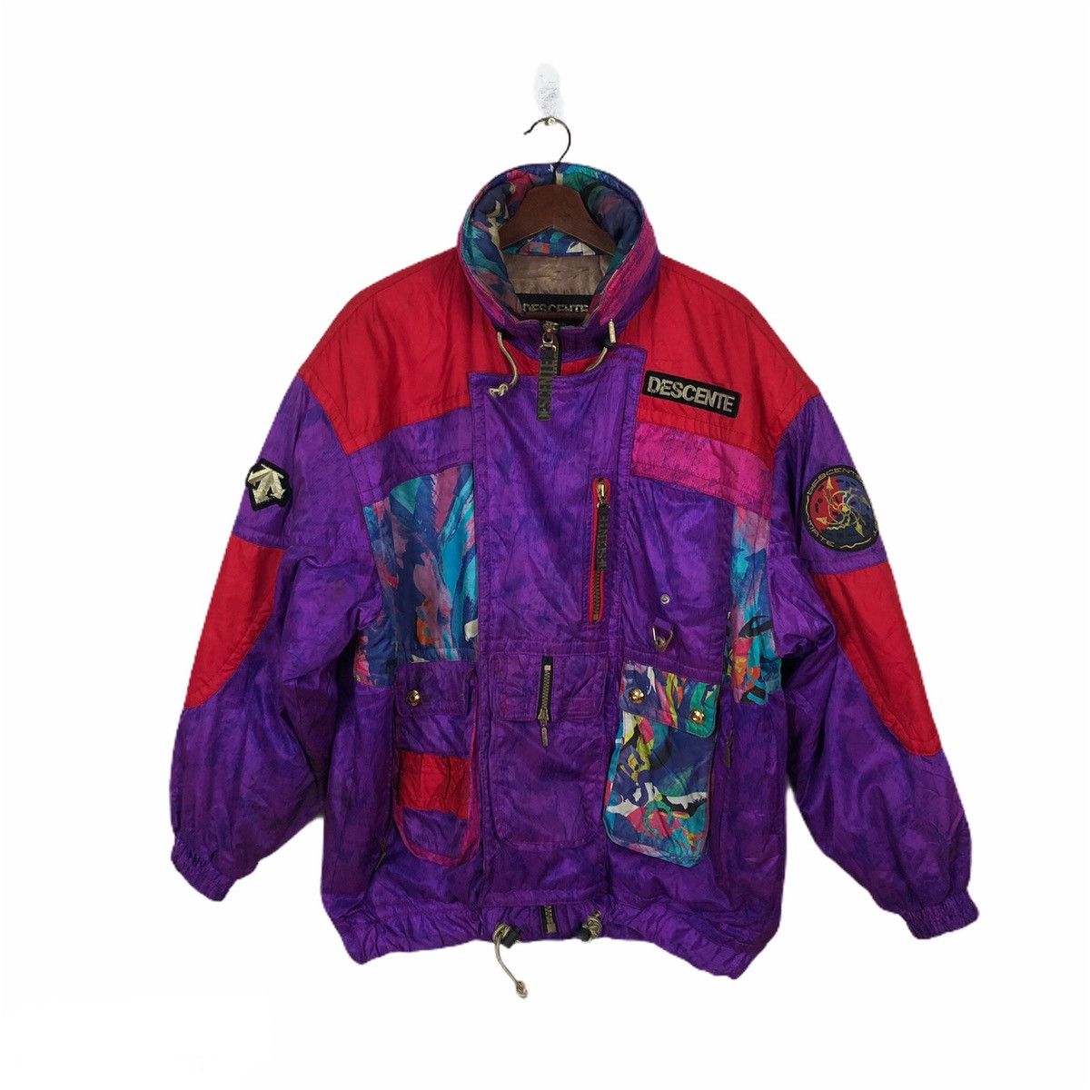 Descente SKI JACKET COLOURFUL RARE DESCENTE Size US M / EU 48-50 / 2 - 1 Thumbnail