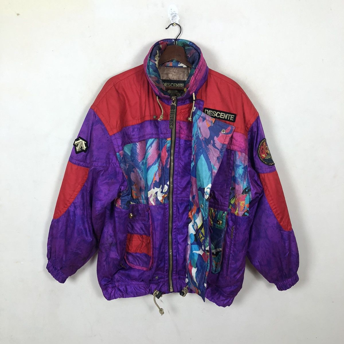Descente SKI JACKET COLOURFUL RARE DESCENTE Size US M / EU 48-50 / 2 - 12 Thumbnail