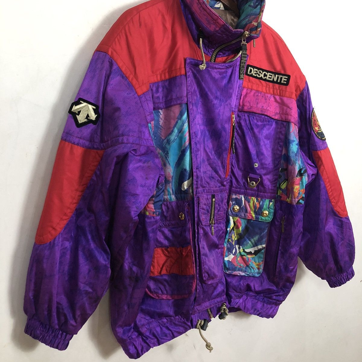 Descente SKI JACKET COLOURFUL RARE DESCENTE Size US M / EU 48-50 / 2 - 7 Thumbnail