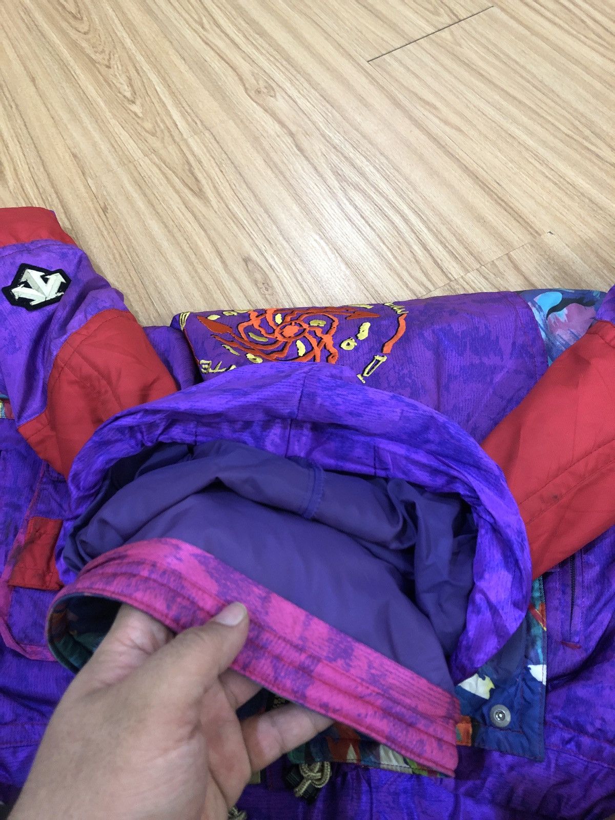 Descente SKI JACKET COLOURFUL RARE DESCENTE Size US M / EU 48-50 / 2 - 18 Thumbnail