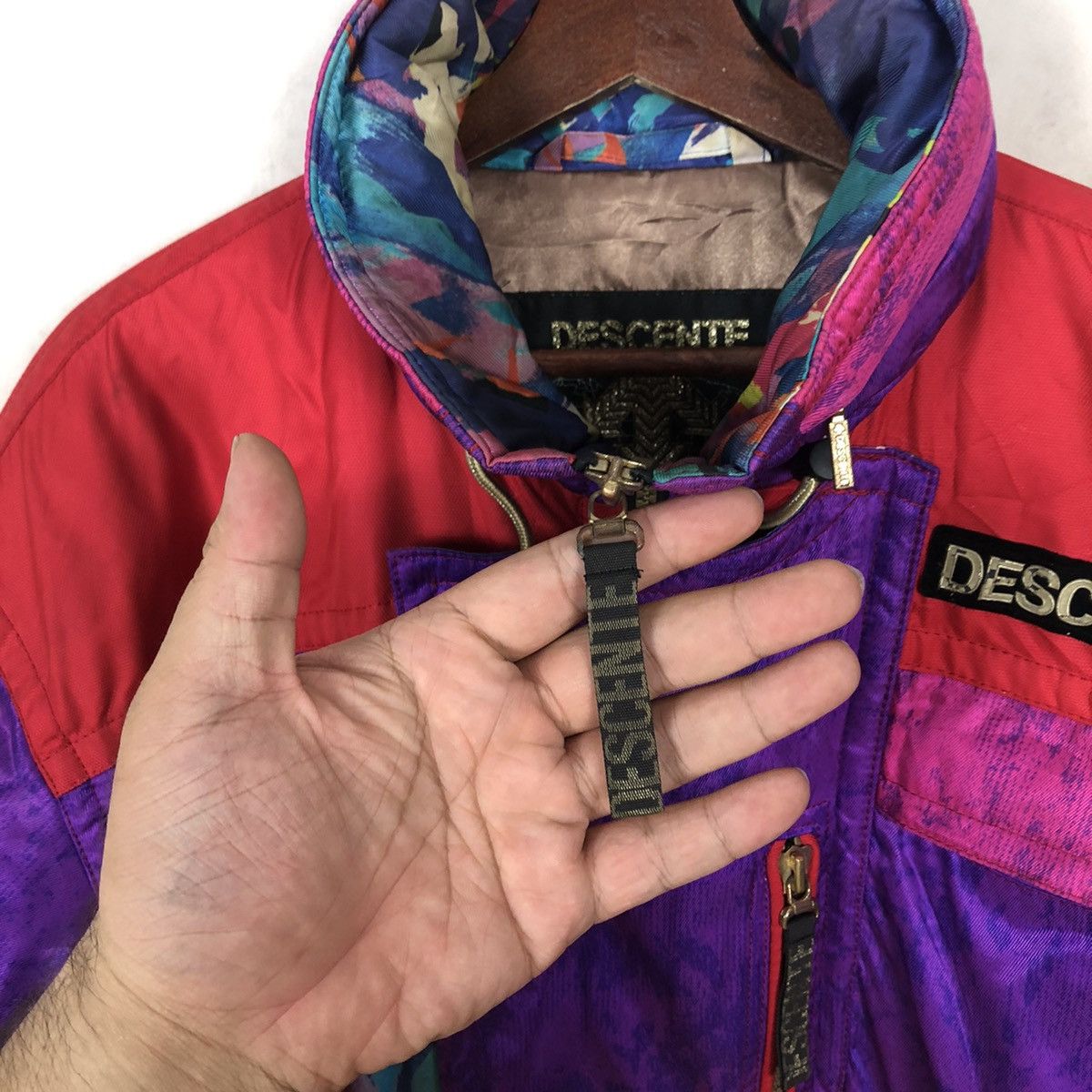Descente SKI JACKET COLOURFUL RARE DESCENTE Size US M / EU 48-50 / 2 - 8 Thumbnail