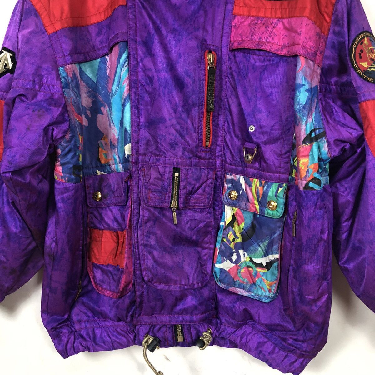 Descente SKI JACKET COLOURFUL RARE DESCENTE Size US M / EU 48-50 / 2 - 9 Thumbnail