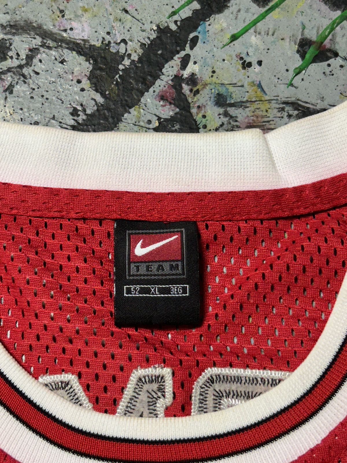 Nike × Vintage Vintage Chicago bulls Dennis Rodman Nike jersey 1990s Size US XL / EU 56 / 4 - 5 Thumbnail