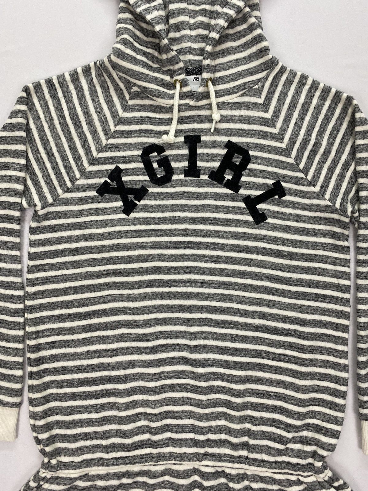 X-Girl X-Girl Stripes Hooded Dress Size S / US 4 / IT 40 - 3 Thumbnail