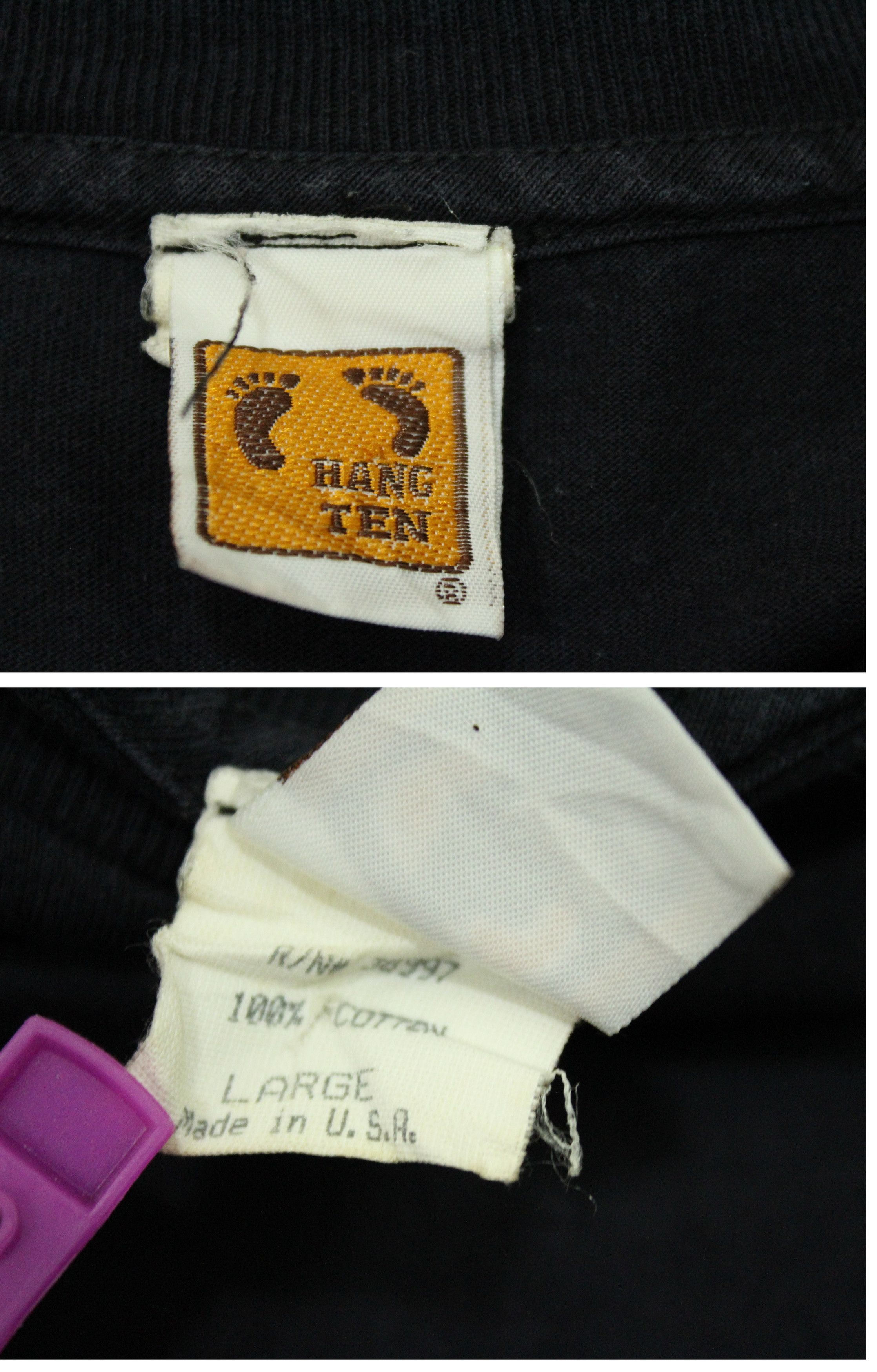 Vintage Vintage 90s HANG TEN T Shirt Oldskool Pickup Truck Size US L / EU 52-54 / 3 - 9 Thumbnail