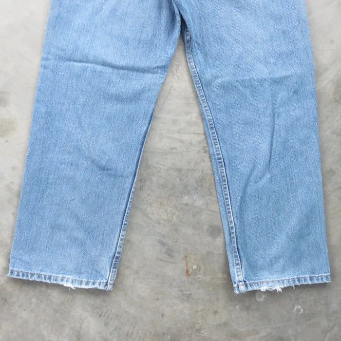 JNCO × Levi's × Vintage Vintage Levis Light Wash Distressed Jeans 35x30 Size US 35 - 7 Thumbnail