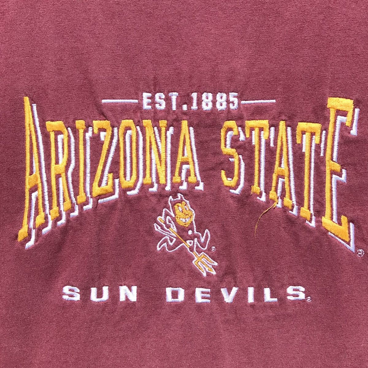 NCAA Vintage Arizona State Sun Devils Ncaa Tee Size US L / EU 52-54 / 3 - 8 Thumbnail