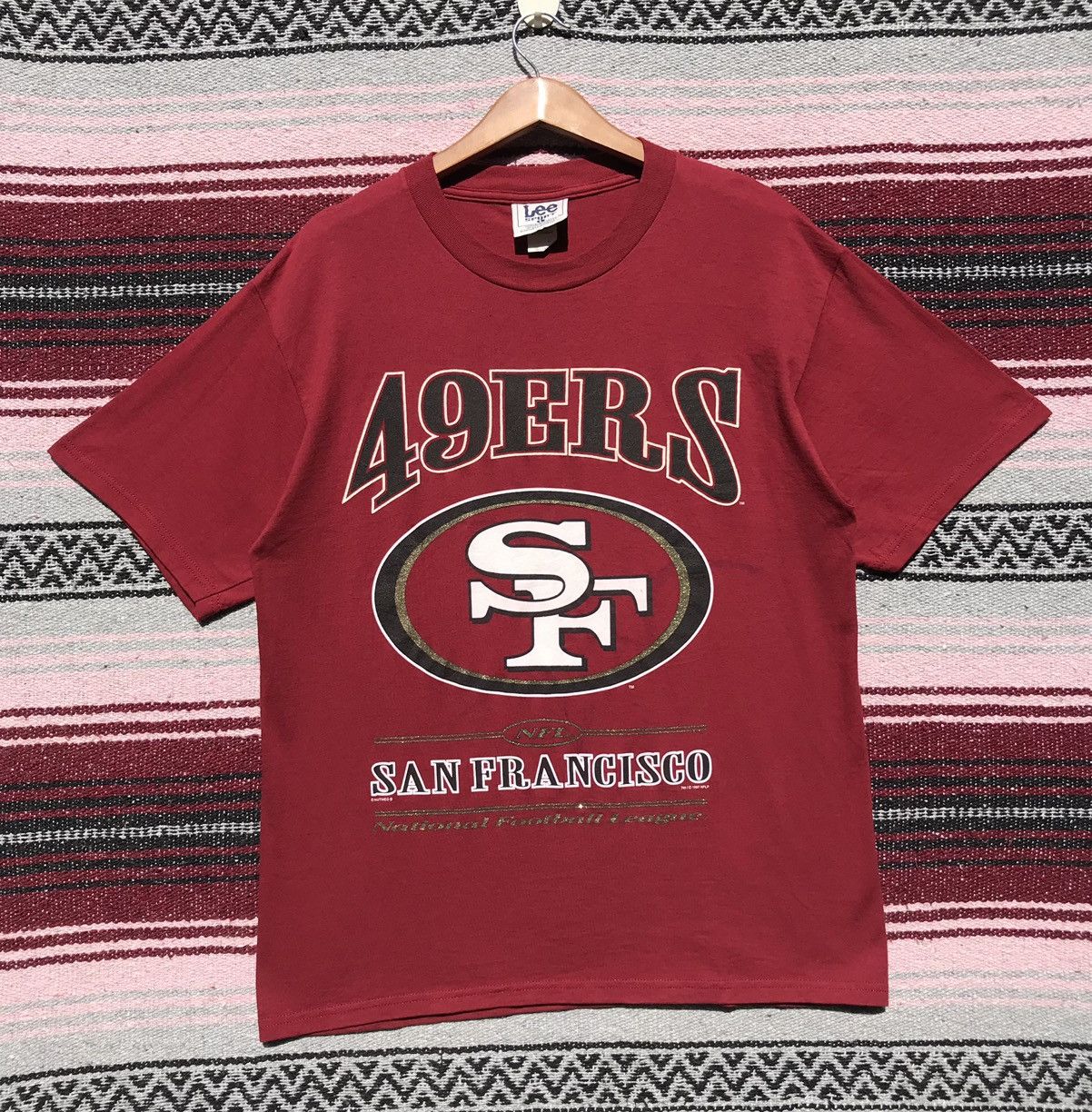 Hottertees 90s San Francisco Vintage 49ers Shirt