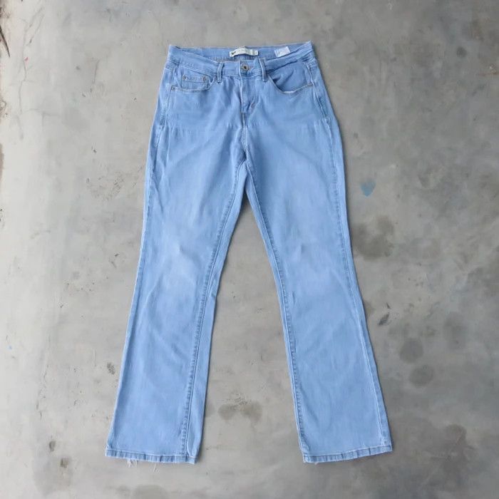 Levi's × Vintage Vintage Levis 515 Bootcut Wash Jeans 34x31 Size US 34 / EU 50 - 1 Thumbnail