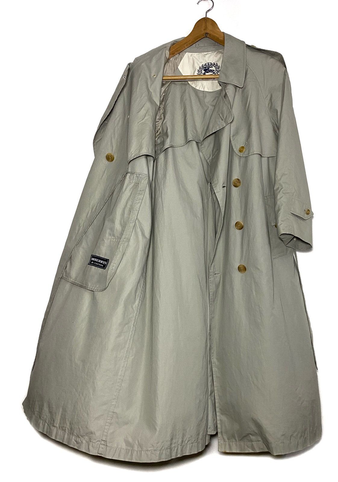 Burberry Vintage Burberry Double breasted Trench Coat Size US M / EU 48-50 / 2 - 6 Thumbnail