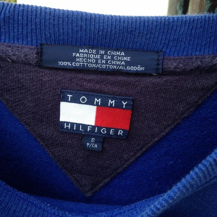 Tommy Hilfiger Tommy Hilfiger Embroidered Sweatshirt Size US S / EU 44-46 / 1 - 6 Thumbnail