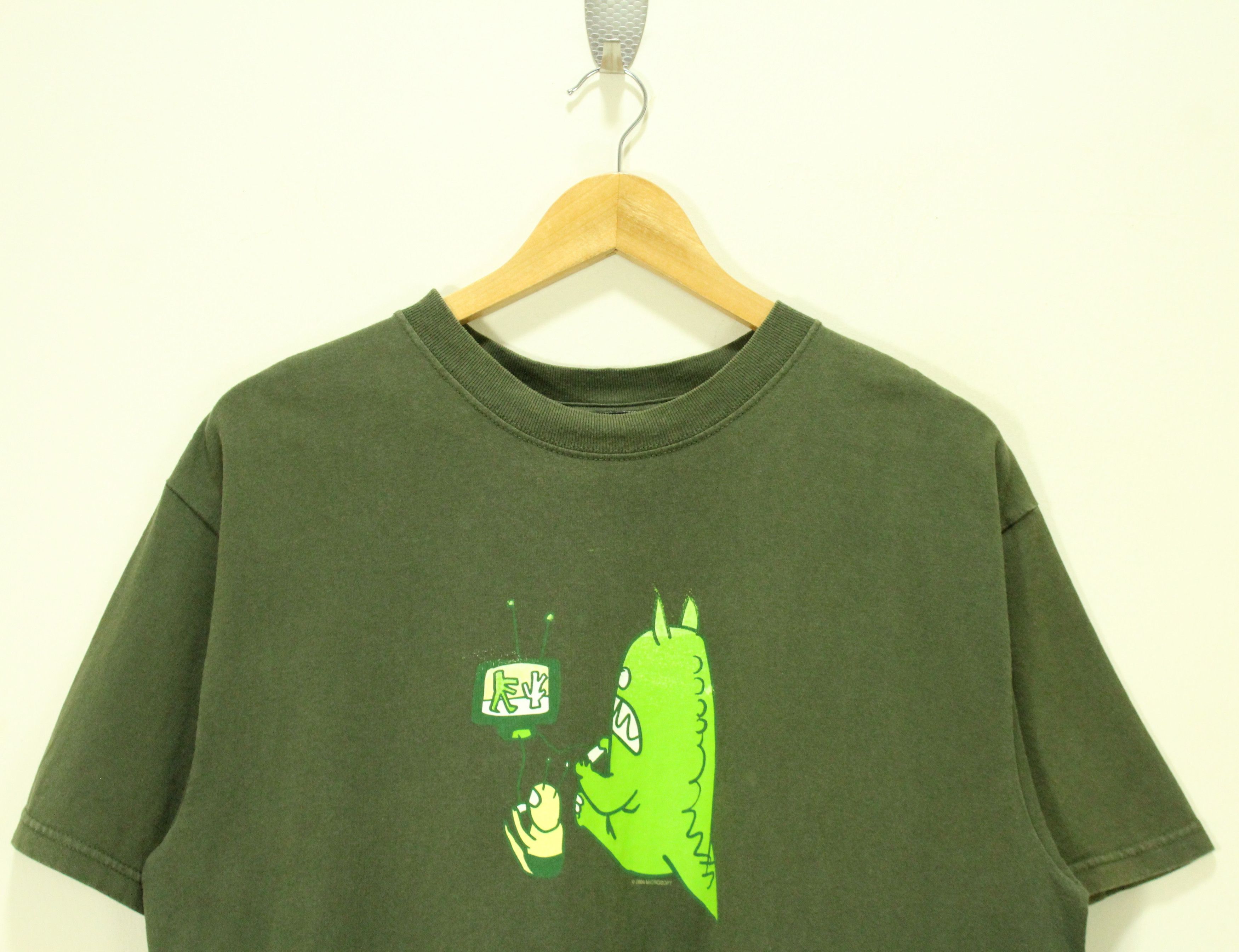 Microsoft Vintage MICROSOFT T Shirt XBOX360 Faded Distressed Size US L / EU 52-54 / 3 - 2 Thumbnail