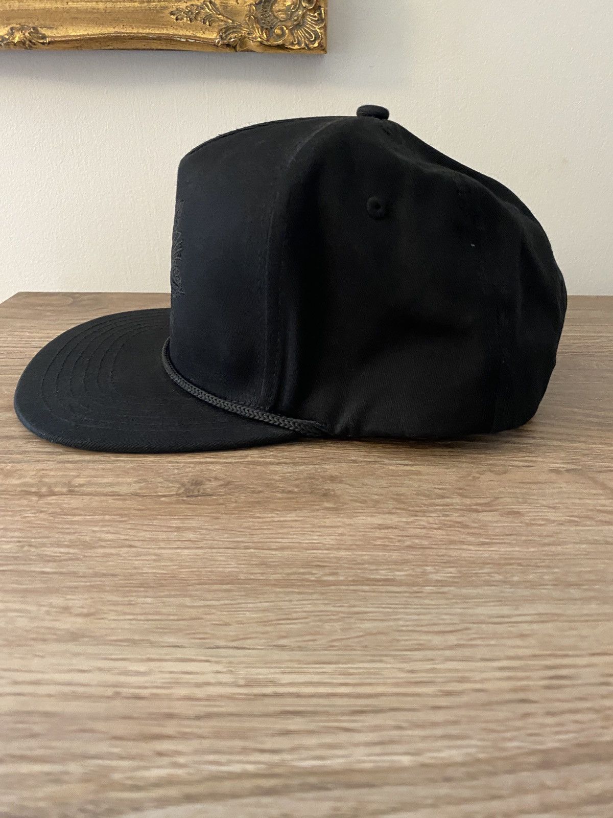 Other Take To The Grave Black Rose Snap Back Hat Cap Size ONE SIZE - 5 Thumbnail