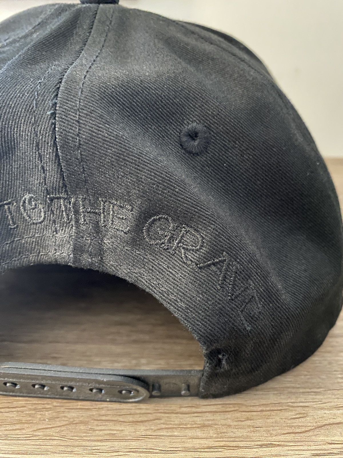 Other Take To The Grave Black Rose Snap Back Hat Cap Size ONE SIZE - 8 Thumbnail