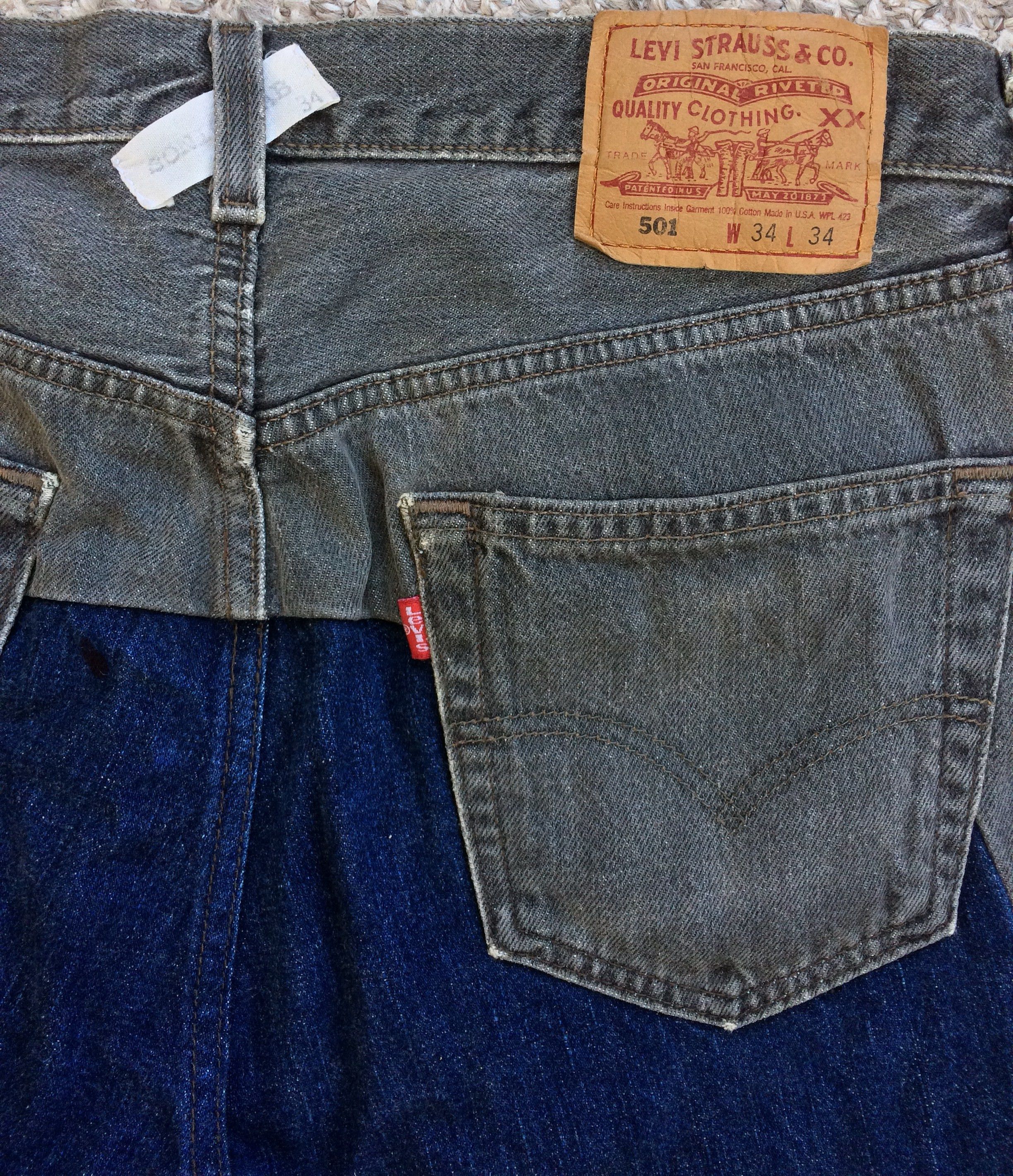 Sonic Lab Sonic Lab Rebuild Hybrid Denim Size US 33 - 2 Thumbnail