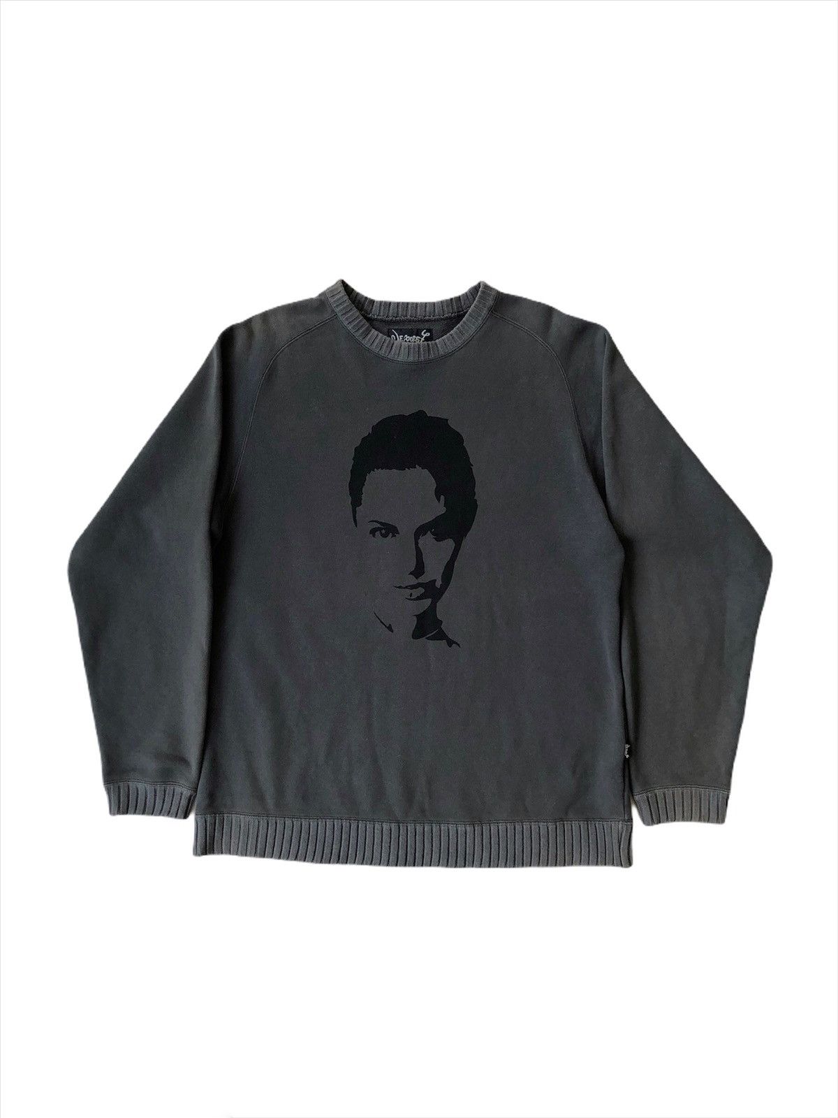 NEXUSVII GRAIL🔥Nexus Vii 🇯🇵 Angelina Jolie Portrait Sweater Size US L / EU 52-54 / 3 - 2 Thumbnail