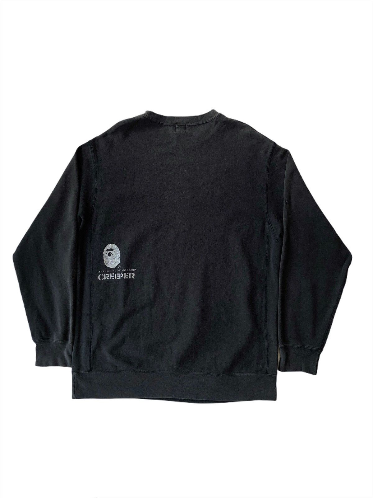 Bape Creeper Crewneck Size US L / EU 52-54 / 3 - 3 Thumbnail