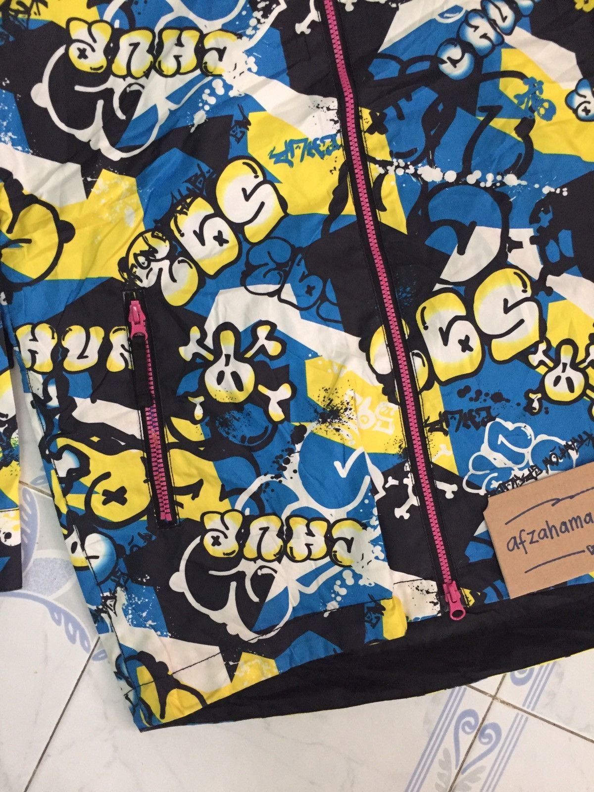 Japanese Brand Nice print design Chur Snowboarding outdoor jacket hoodie Size US S / EU 44-46 / 1 - 3 Thumbnail