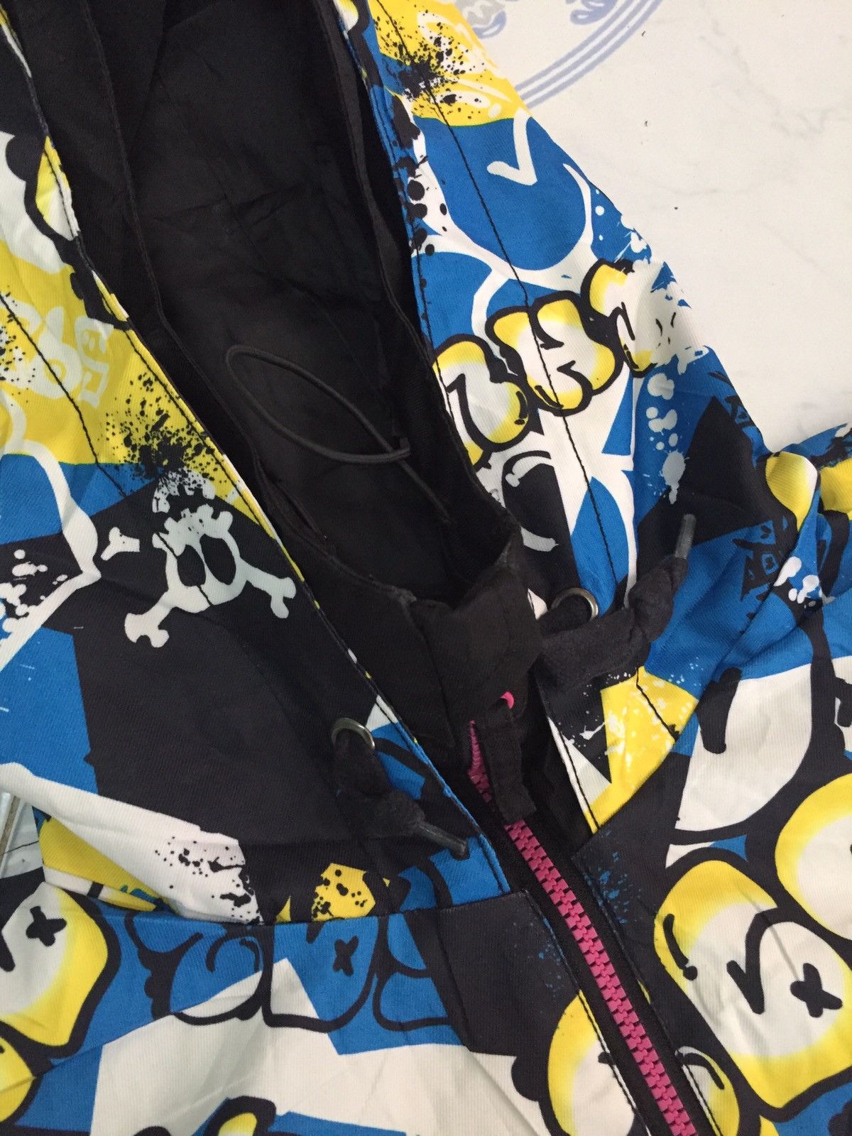 Japanese Brand Nice print design Chur Snowboarding outdoor jacket hoodie Size US S / EU 44-46 / 1 - 7 Thumbnail
