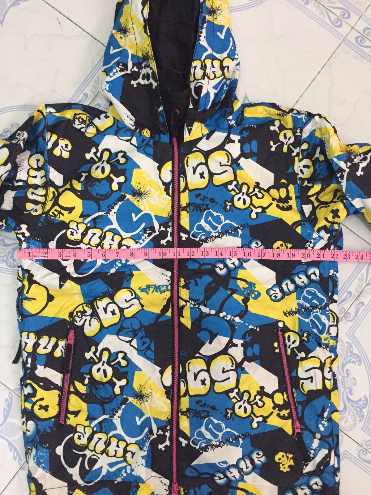 Japanese Brand Nice print design Chur Snowboarding outdoor jacket hoodie Size US S / EU 44-46 / 1 - 19 Thumbnail