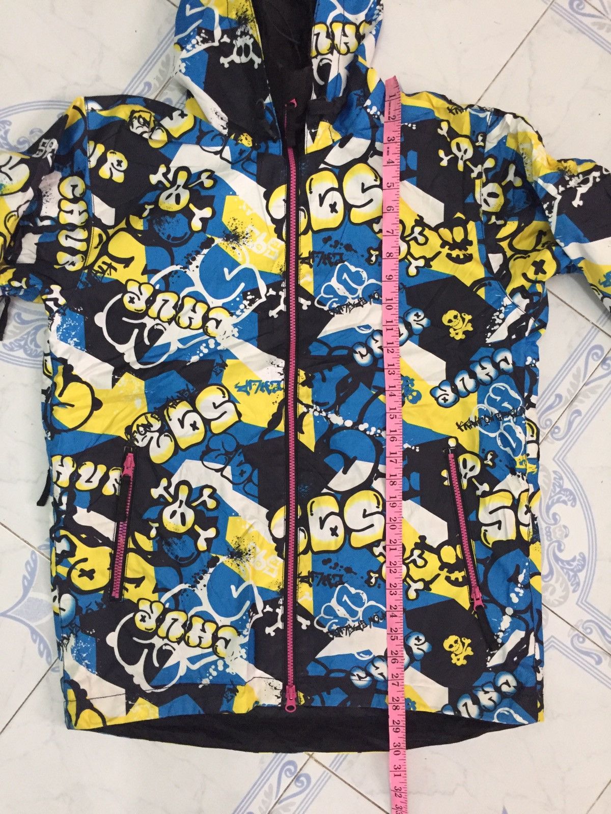 Japanese Brand Nice print design Chur Snowboarding outdoor jacket hoodie Size US S / EU 44-46 / 1 - 20 Thumbnail