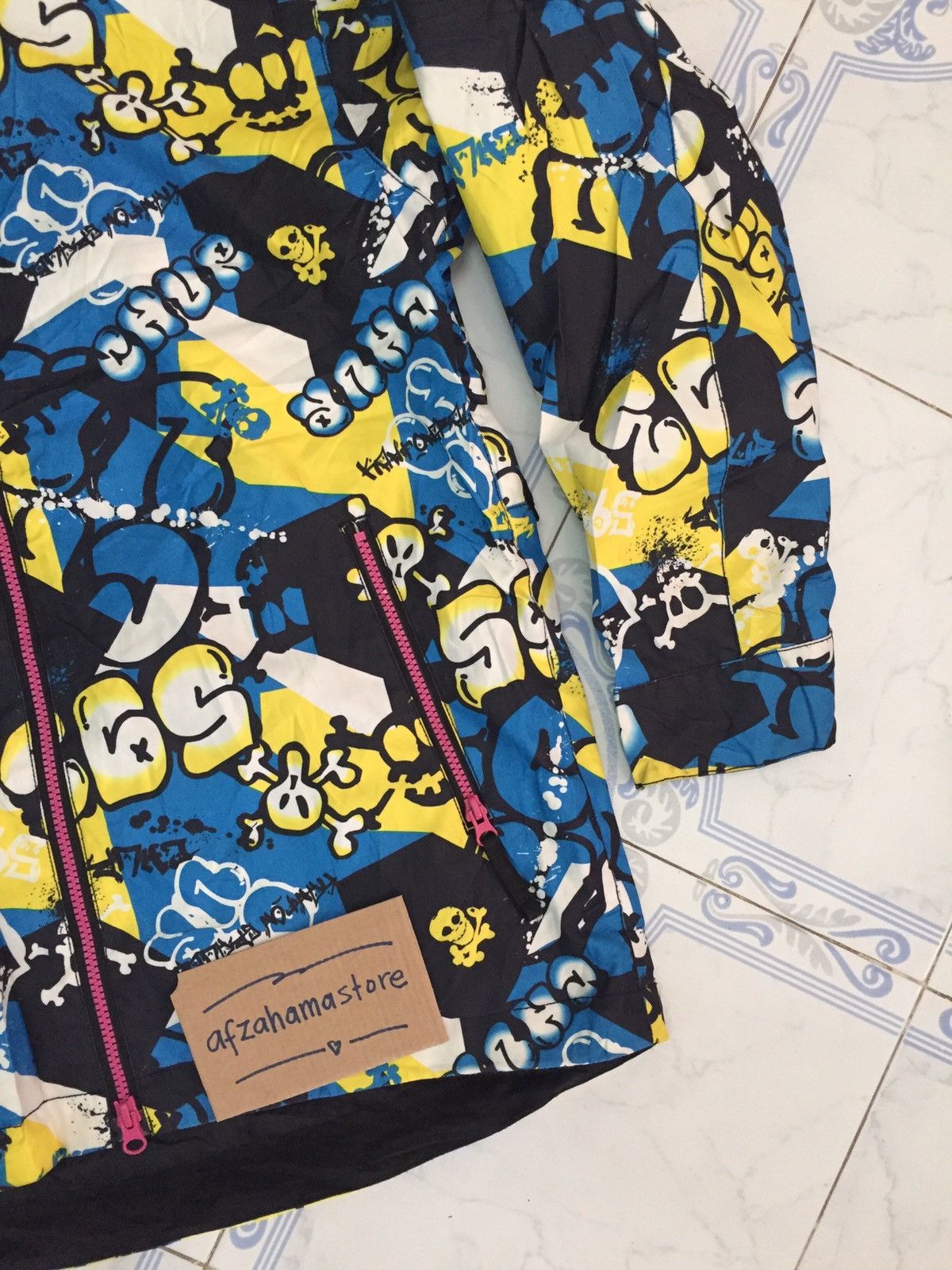 Japanese Brand Nice print design Chur Snowboarding outdoor jacket hoodie Size US S / EU 44-46 / 1 - 4 Thumbnail