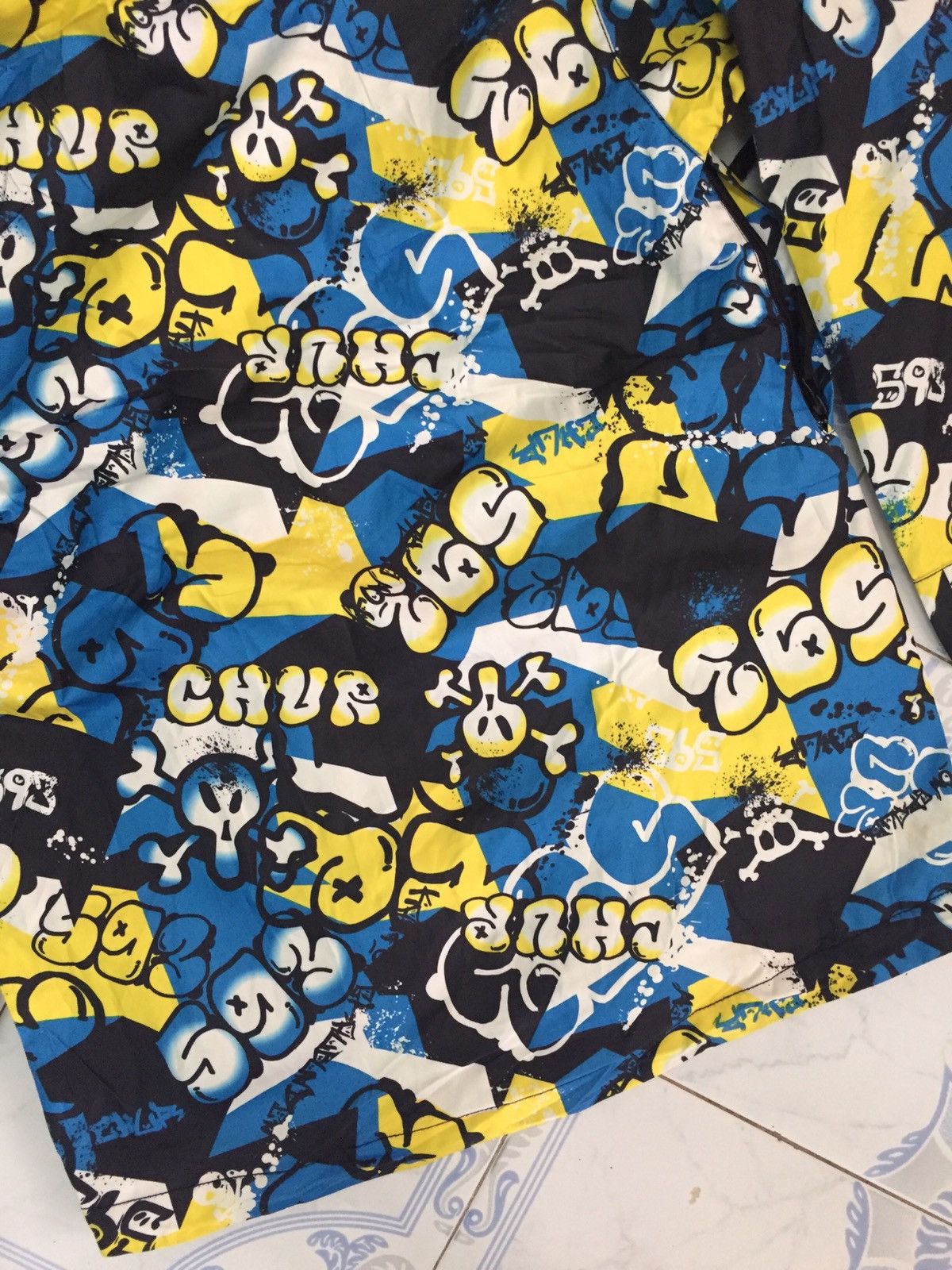 Japanese Brand Nice print design Chur Snowboarding outdoor jacket hoodie Size US S / EU 44-46 / 1 - 10 Thumbnail