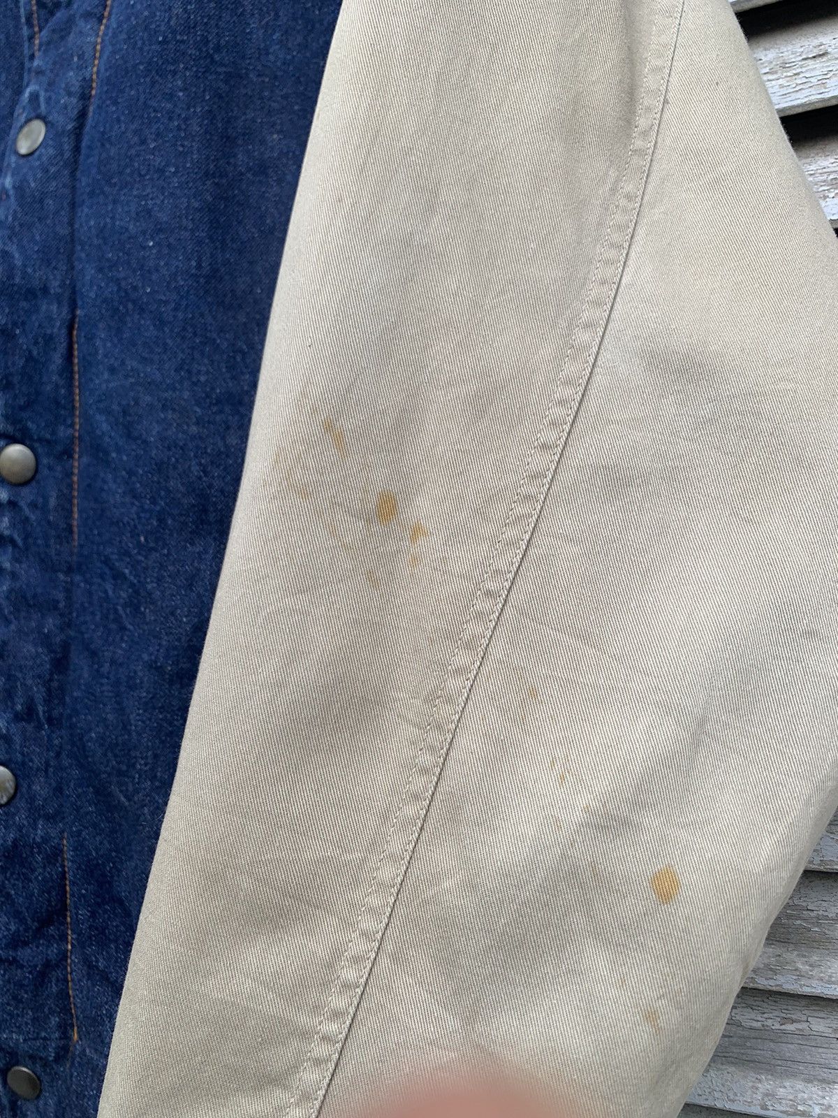 Vintage 👹Vintage SUKODA Denim Oversized Varsity Jacket Size US XL / EU 56 / 4 - 14 Thumbnail