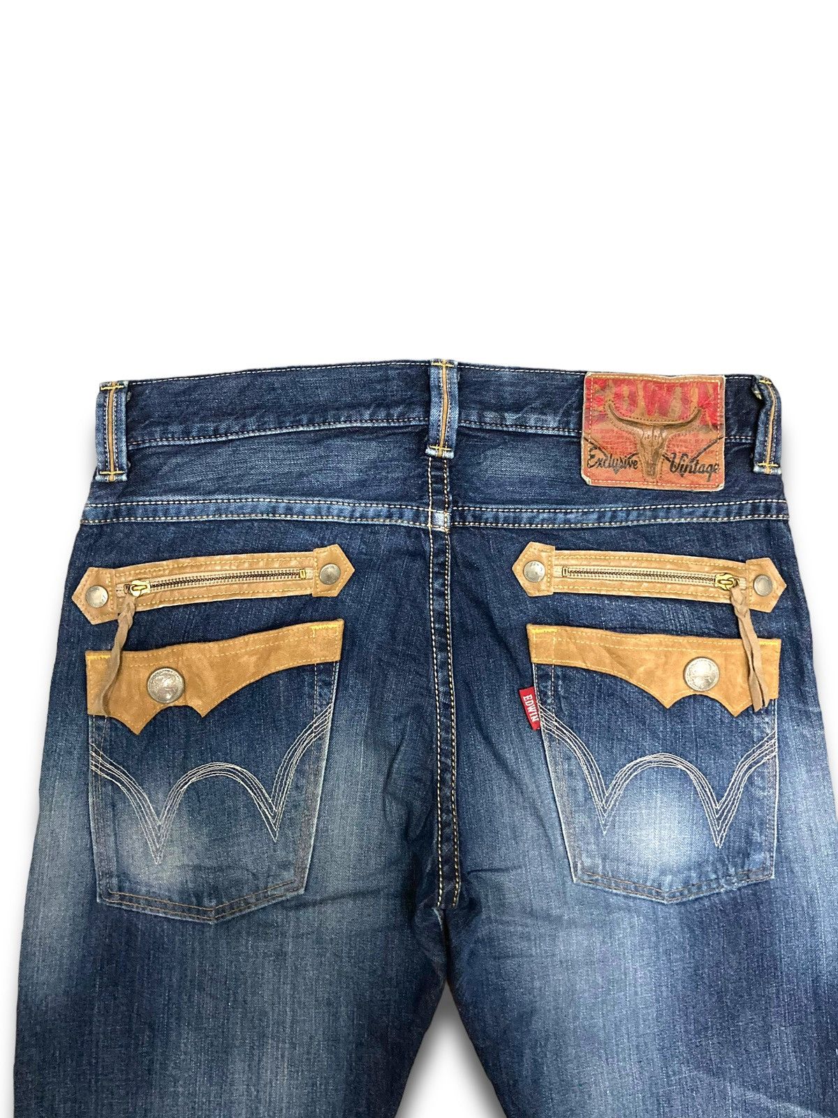 Edwin × Vintage Vintage 90s Edwin Japanese Denim Size US 34 / EU 50 - 9 Thumbnail