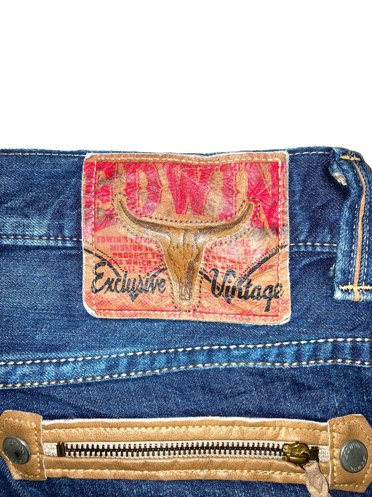 Edwin × Vintage Vintage 90s Edwin Japanese Denim Size US 34 / EU 50 - 11 Thumbnail