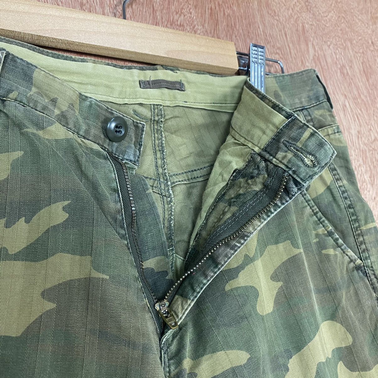 SHIPS DL Ships Japan Camo Military Multipocket Cargo Pants #c760 Size US 29 - 7 Thumbnail