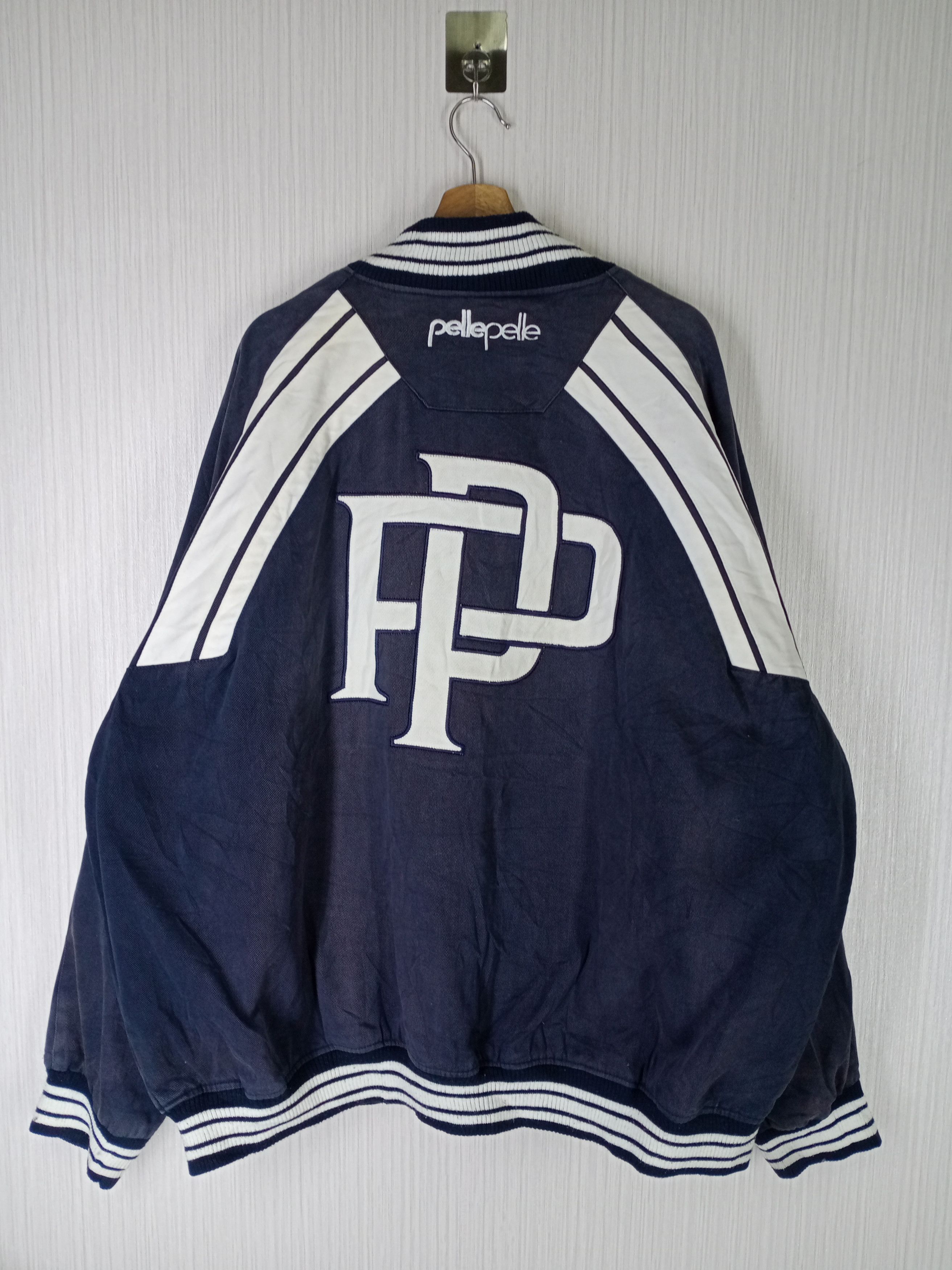 Pelle Pelle Pelle Pelle Embroidery Varsity Jacket Big Size Size US XXL / EU 58 / 5 - 13 Thumbnail