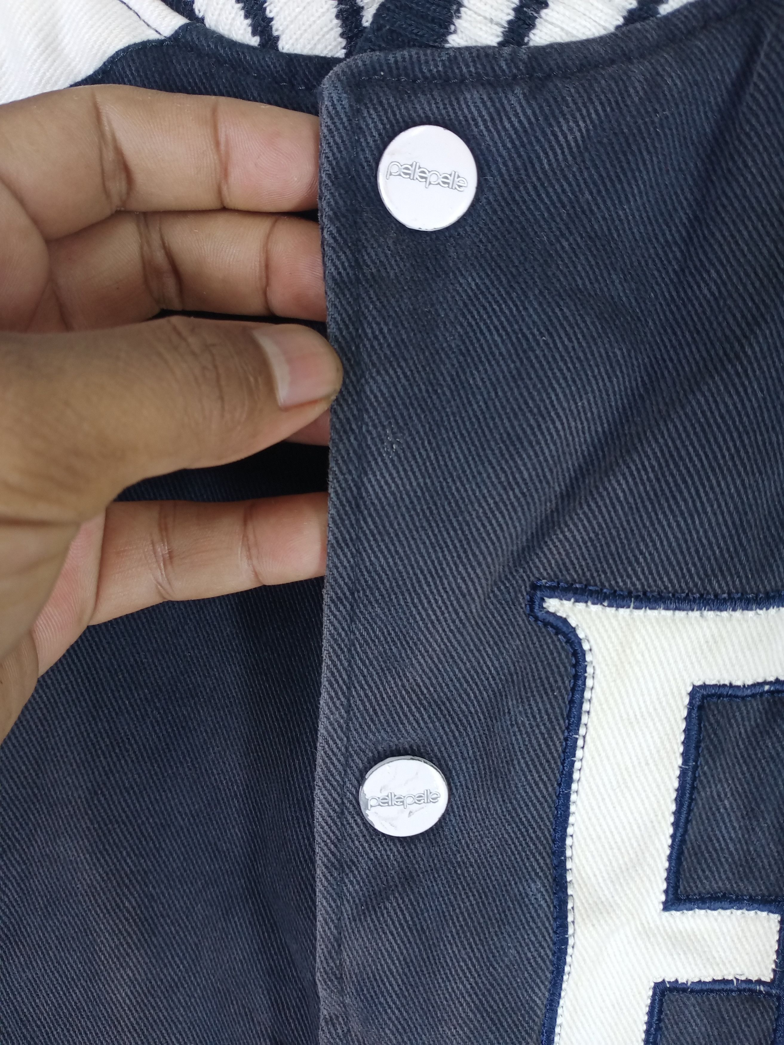 Pelle Pelle Pelle Pelle Embroidery Varsity Jacket Big Size Size US XXL / EU 58 / 5 - 7 Thumbnail