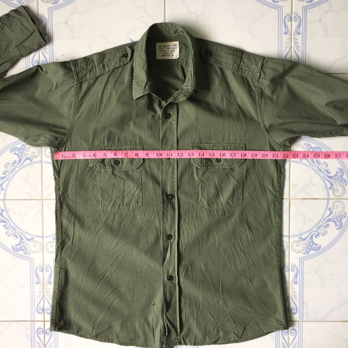 Epaulet × Japanese Brand Epaulette Shirt Long Sleeve Type 1 Size US M / EU 48-50 / 2 - 12 Thumbnail
