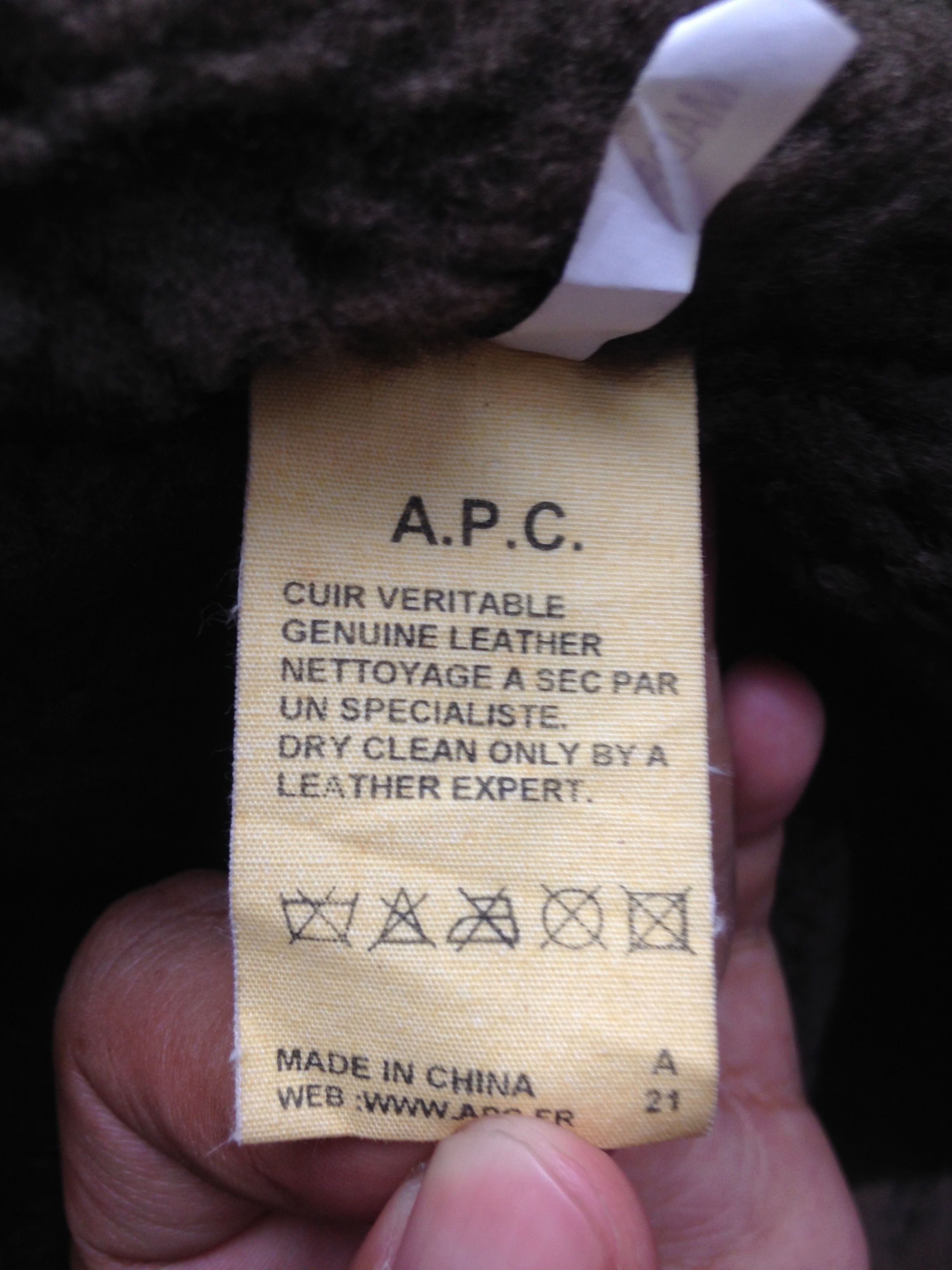 A.P.C. APC Sherpa Olive Winter Jacket Size US S / EU 44-46 / 1 - 10 Thumbnail